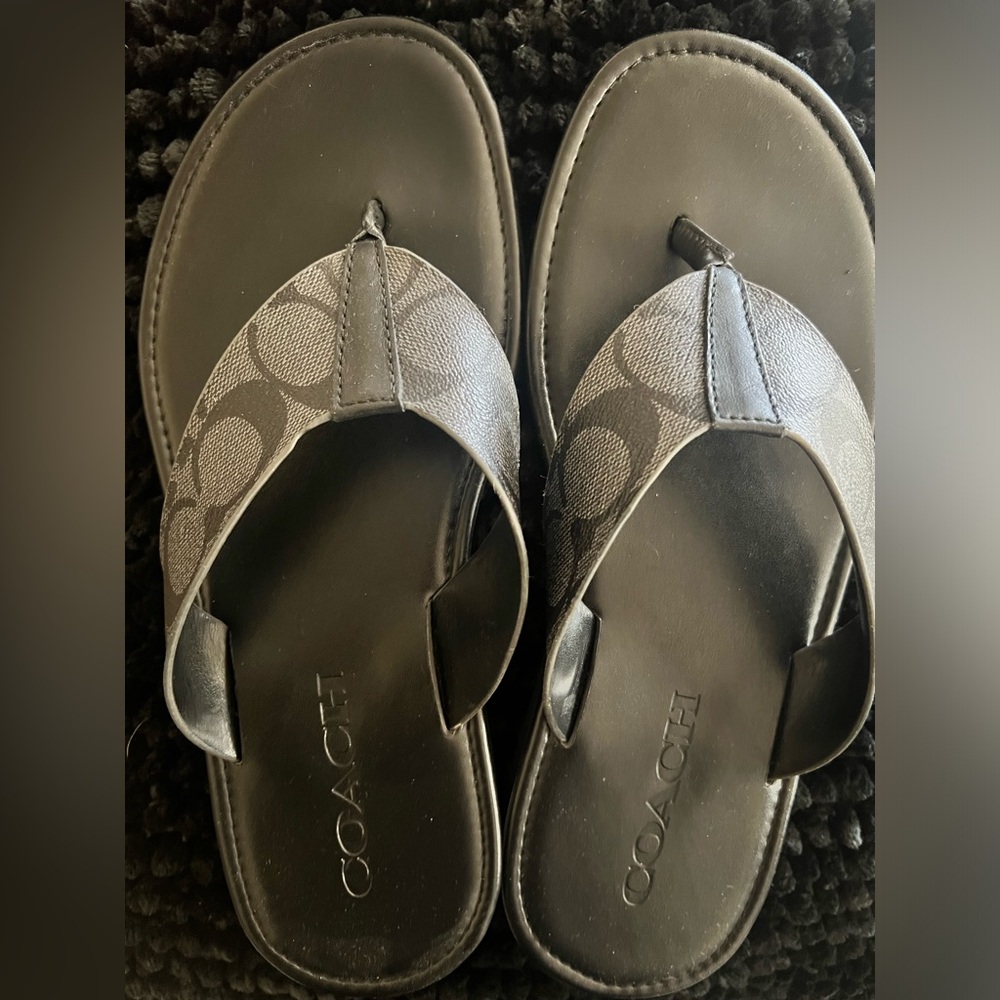 Authentic Coach men sandals